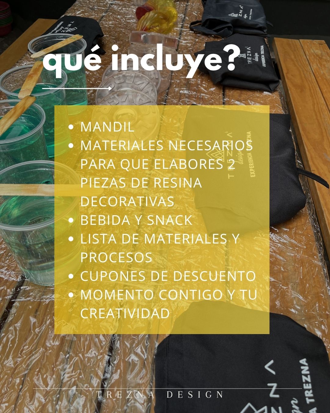 RESERVA Taller Resina Creativa