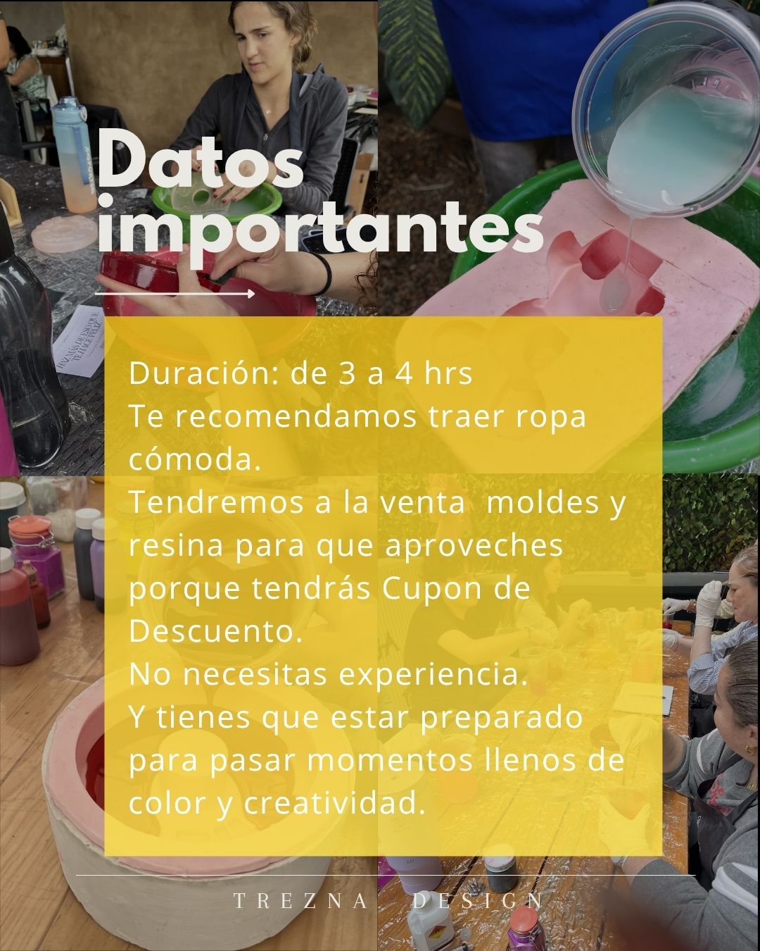 RESERVA Taller Resina Creativa