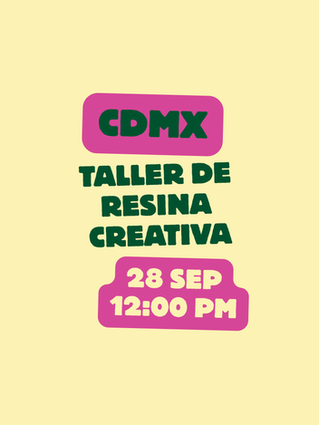 Taller de Resina Cristal en Ciudad de México