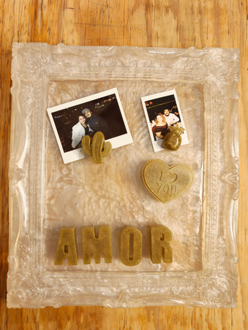 Marco Vintage de Resina Edición Especial