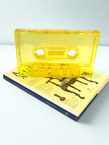 Figura Cassette Resina Transparente