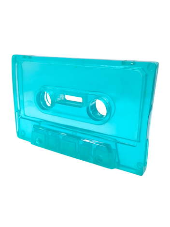 Figura Cassette Resina Transparente