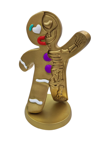 Escultura Cookieman De Resina