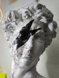 Busto David Rayo Blanco En Resina