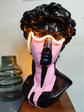 Lámpara Busto David Llanto Rosa