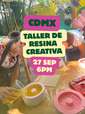 Taller de Resina Cristal en Ciudad de México