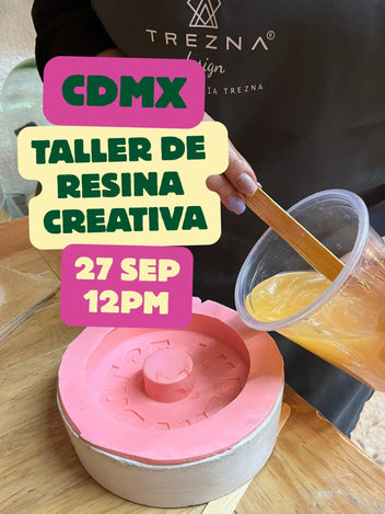 Taller de Resina Cristal en Ciudad de México