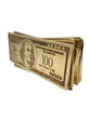 Golden Money Paca De Billetes En Resina Metalizada