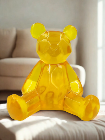 Escultura Gummy En Resina Transparente