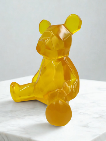 Escultura Gummy En Resina Transparente