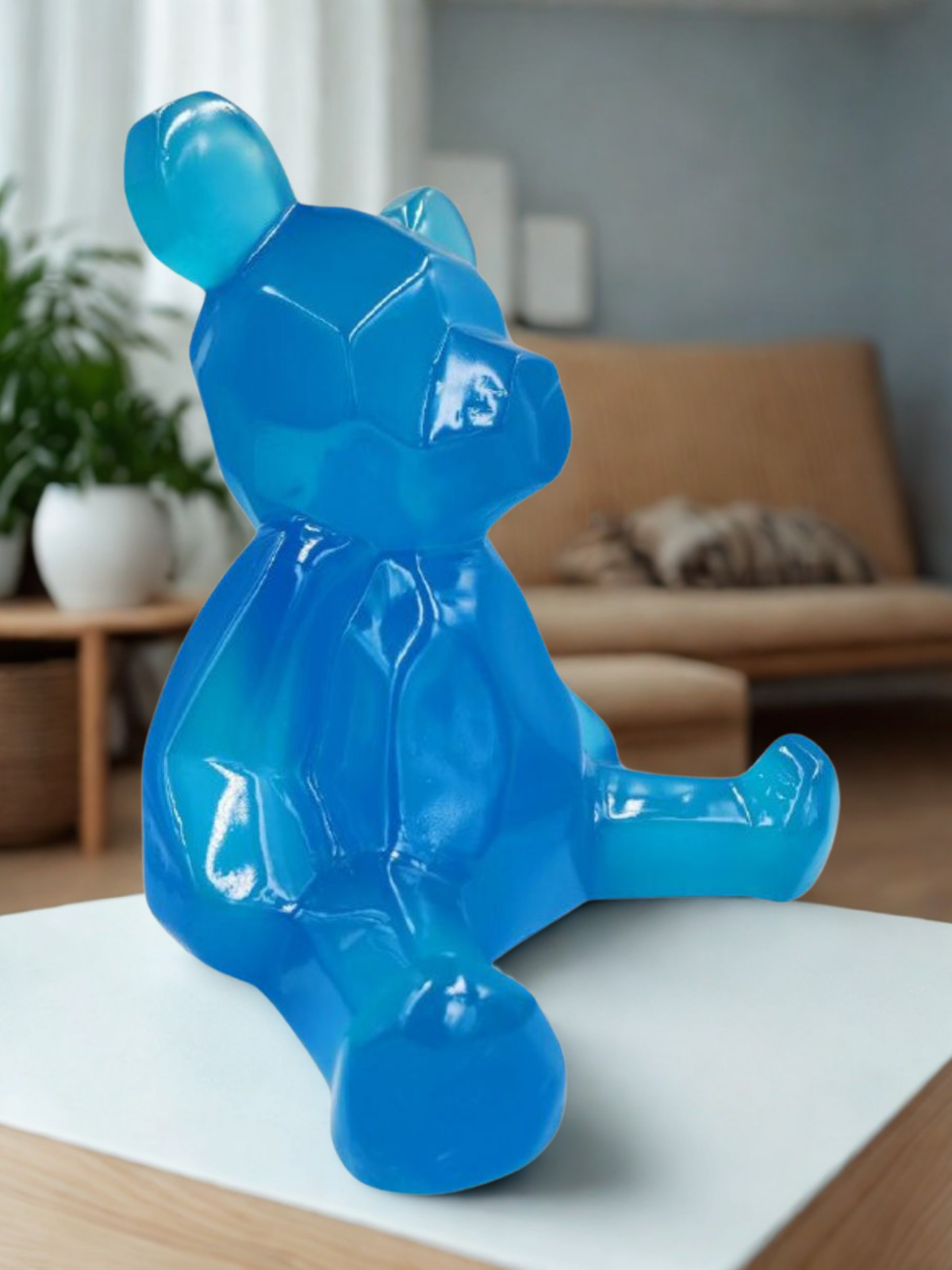 Escultura Gummy En Resina Transparente