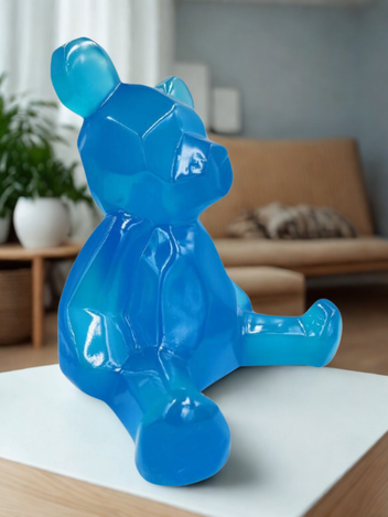 Escultura Gummy En Resina Transparente