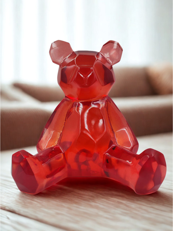 Escultura Gummy En Resina Transparente