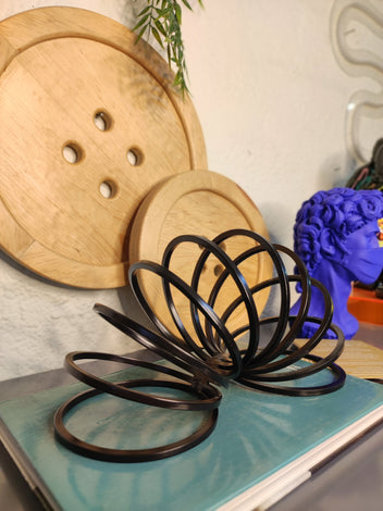 Figura En  Forma De Resorte