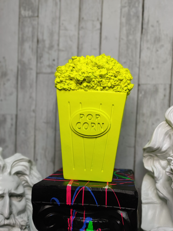 Escultura De Pop Corn Resina