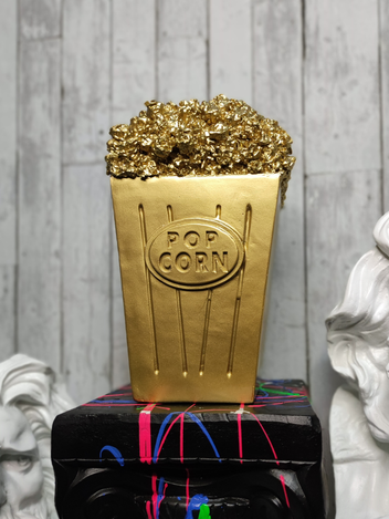 Escultura De Pop Corn Resina