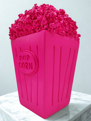 Escultura De Pop Corn Resina