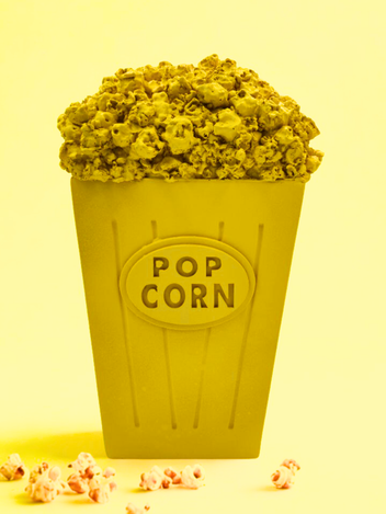 Escultura De Pop Corn Resina