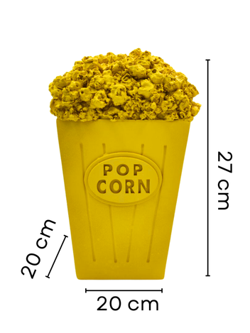 Escultura De Pop Corn Resina