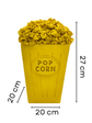 Escultura De Pop Corn Resina